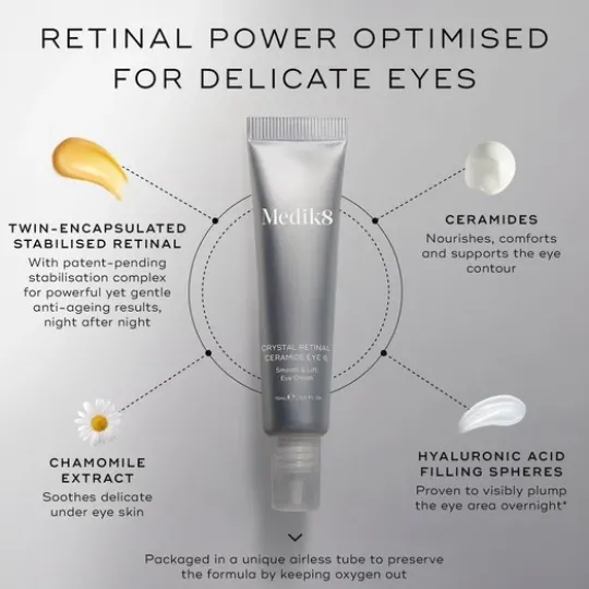 Medik8 Crystal Retinal Ceramide Eye 10 15 ml