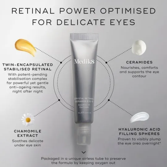 Medik8 Crystal Retinal Ceramide Eye 10 15 ml