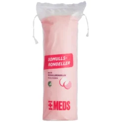 MEDS Bomullsrondeller EKO 80 st
