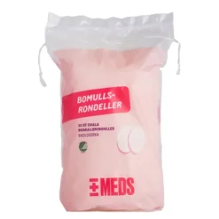 MEDS Bomullsrondeller Stora ovala EKO 50 st