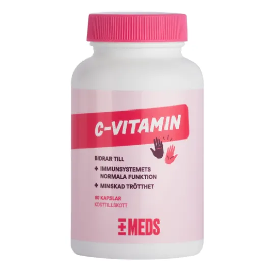 MEDS C-vitamin 500mg 90 kapslar