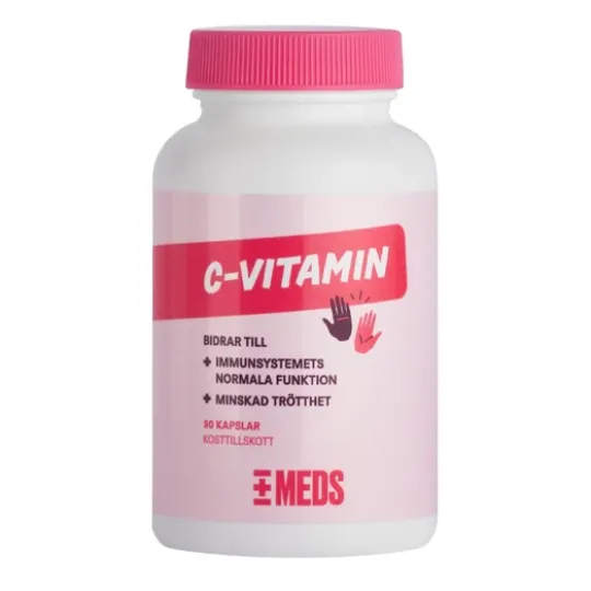 MEDS C-vitamin 500mg 90 kapslar