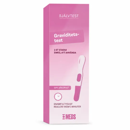 MEDS Graviditetstest Stav 2-pack