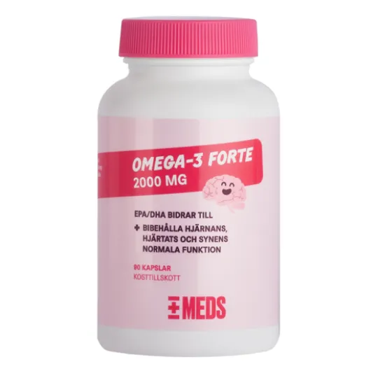 MEDS Omega-3 Forte 90 kapslar
