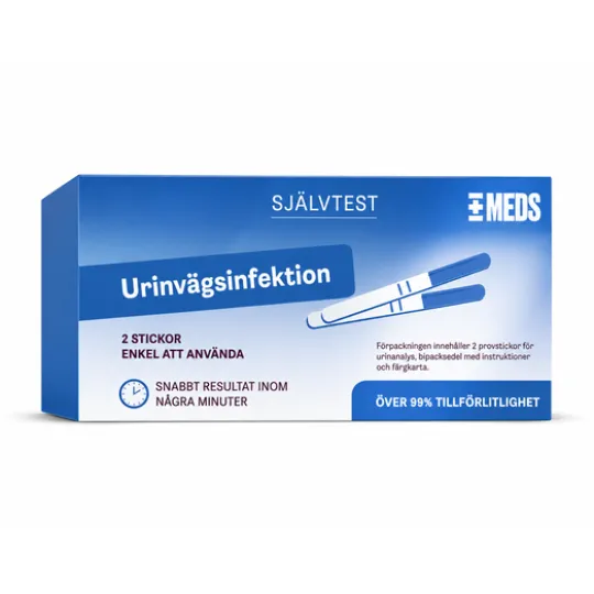 MEDS Urinvägsinfektion Stickor 2-pack