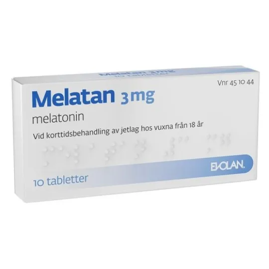 Melatan 3 mg 1 x 10 tablett(er) Tablett