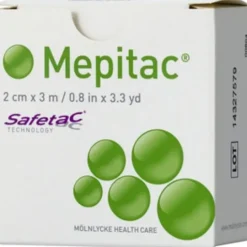 Mepitac Häfta Silikontejp 3 m x 2 cm 1 st