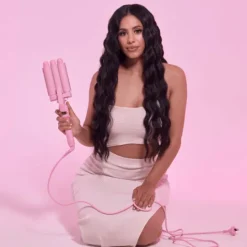 Mermade Hair Mini Waver 25mm Pink