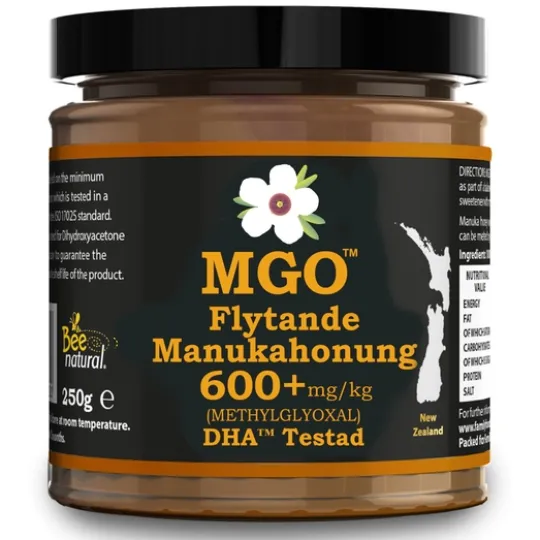 MGO Flytande Manukahonung 600+ 250 g