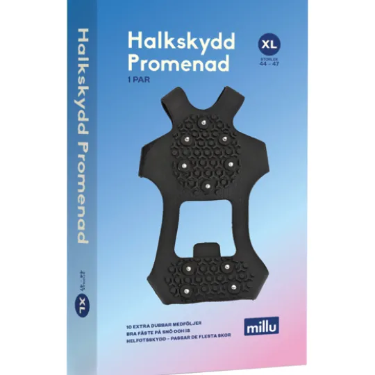 Millu Halkskydd Promenad XL 1 par + 10 dubbar