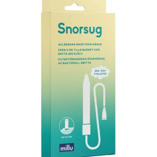 Millu Snorsug + 20 filter