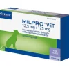 Milpro Vet 12,5 mg/125 mg Filmdragerade Tabletter för Hundar 2 st