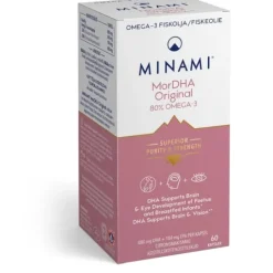 Minami MorDHA Original Omega-3 80% 60 kapslar