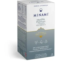 Minami MorEPA Platinum Omega-3 90% 60 kapslar