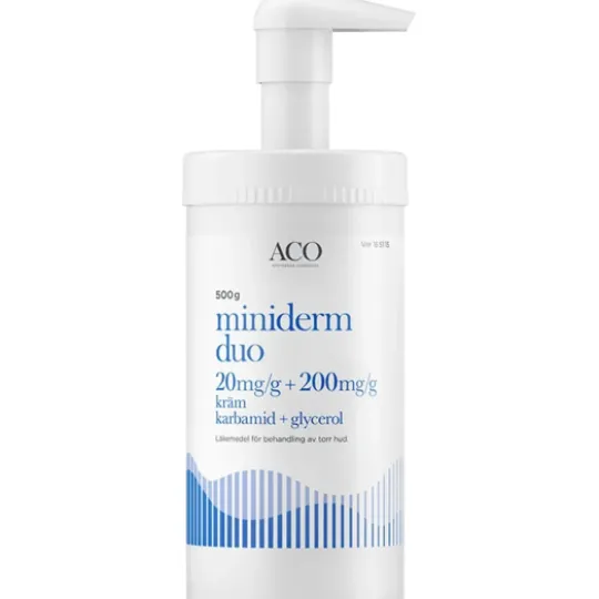 Miniderm Duo Kräm 2% Karbamid 20% Glycerol 500 g