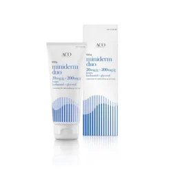 Miniderm Duo Kräm 2% Karbamid 20% Glycerol 100 g