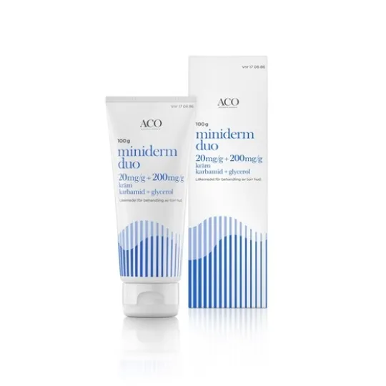 Miniderm Duo Kräm 2% Karbamid 20% Glycerol 100 g