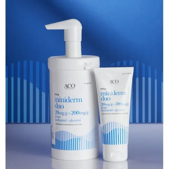 Miniderm Duo Kräm 2% Karbamid 20% Glycerol 100 g