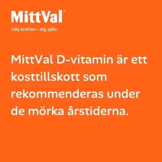 MittVal D-vitamin 100 tabletter