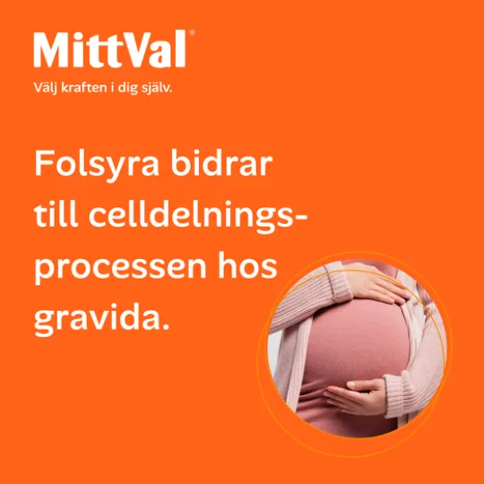 MittVal Folsyra 100 tabletter