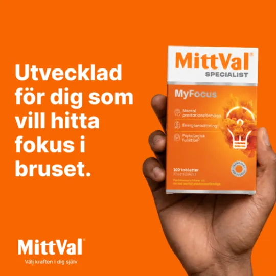 MittVal MyFocus 100 tabletter