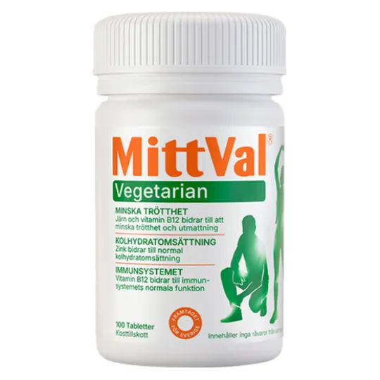 MittVal Vegetarian 100 tabletter