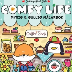 Målarbok Cozy Comfy Life