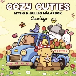 Målarbok Cozy Cuties