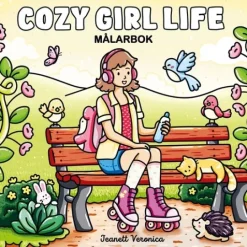 Målarbok Cozy Girl Life