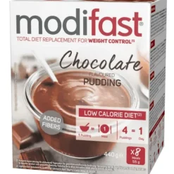 Modifast Low Calorie Diet Chocolate Pudding 8 x 55 g