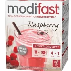 Modifast Low Calorie Diet Raspberry 8 x 55 g