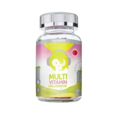 Monkids Multivitamin Sockerfri Tonår Hallon 60 Tuggtabletter
