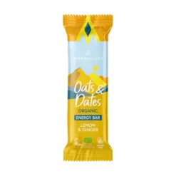 Moonvalley Energy Bar Havre & Dadlar Citron & Ingefära 50 g