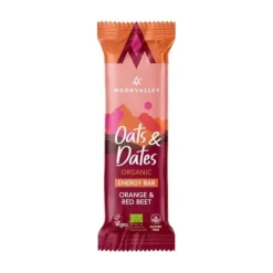 Moonvalley Energy Bar Havre & Dadlar Apelsin & Rödbeta 50 g