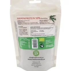 Mother Earth Hampaproteinpulver 50% ME RAW&EKO 250 g