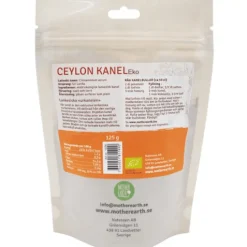 Mother Earth Kanel Ceylon Premium Mald EKO ME 125 g