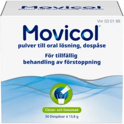 Movicol 50 styck Pulver till oral lösning i dospåse