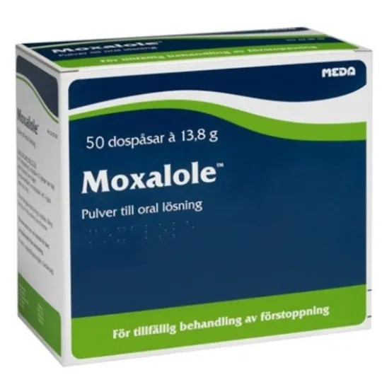 Moxalole, pulver till oral lösning i dospåse 50 st