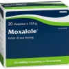 Moxalole, pulver till oral lösning i dospåse 20 st