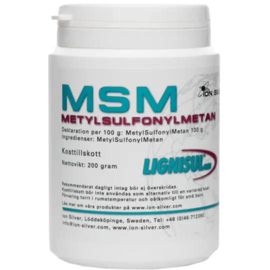 MSM Lignisul Pulver 200 g