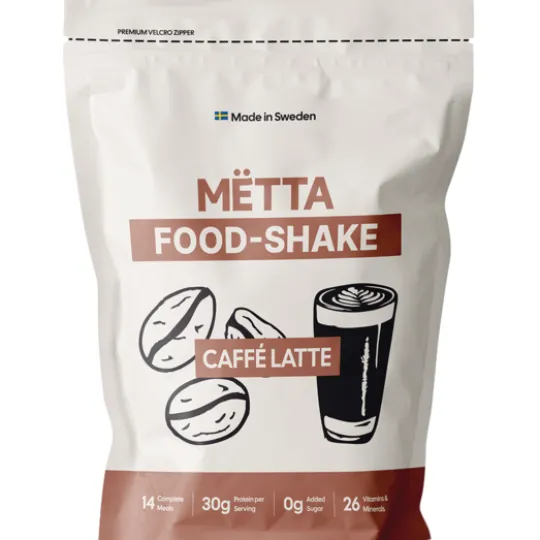 MËTTA Food Shake Caffé Latte 1400 g