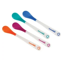 Munchkin 4 White Hot Safety Spoons 4-pack