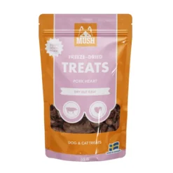 MUSH Treats Frystorkad Grishjärta 50 g