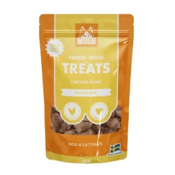 MUSH Treats Frystorkad Kycklinghjärta 50 g