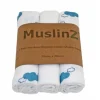 MuslinZ Muslinfilt Cloud Blue Lagoon EKO 70 cm 3-pack