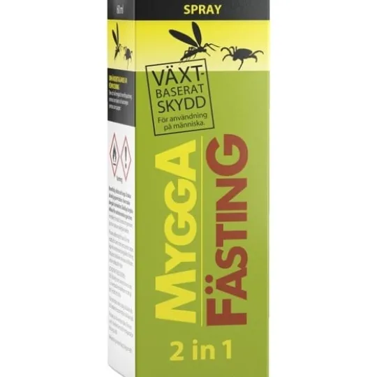 Mygga 2 in 1 Fästingspray 60 ml