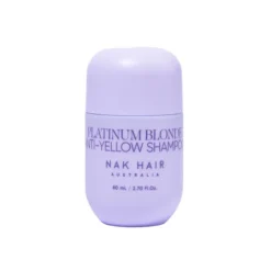 NAK Hair Platinum Blonde Anti-Yellow Shampoo 80 ml