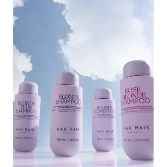 NAK Hair Rose Blonde Shampoo 350 ml