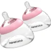 Nanobébé Bröstmjölksflaska Gen-2 Anti-kolik Rosa 150 ml 2-pack