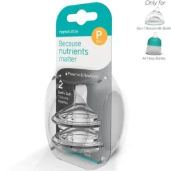 Nanobébé Dinapp Premature/Newborn Anti-kolik 2 st